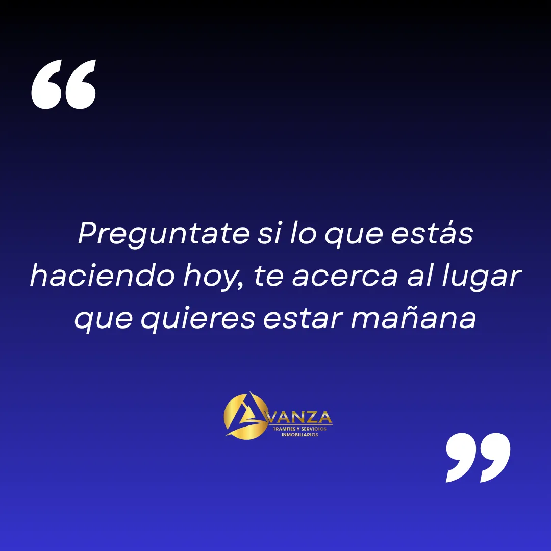 Frase Avanza