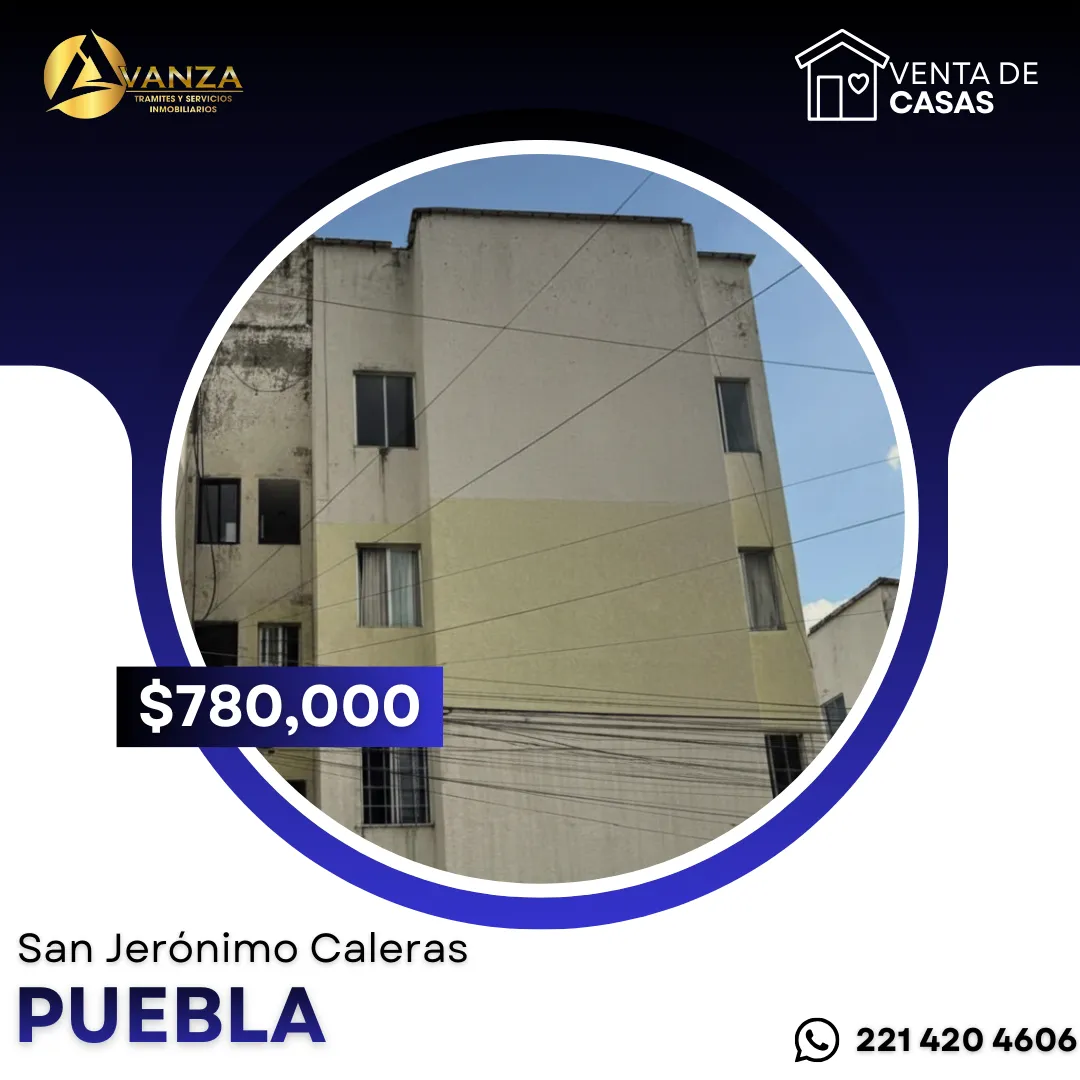 Departamento en San Jerónimo Caleras